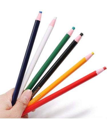 Lohas Select 12 Pieces Sewing Mark Pencil Tailor's Marking Tools - Free Cutting Crayons, Fabric Pencil 6 Colors - Buy Online on GoSupps.com