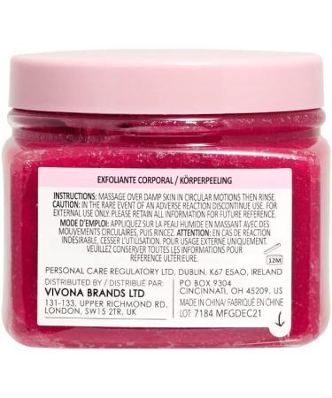 Sunday Rain Rose Polishing Body Scrub - Soothing Rose Oil Infusion, Fresh Petals Scent - 265g | Vegan & Cruelty-Free - Buy Online on GoSupps.com