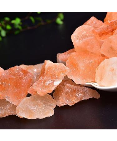 Himalayan Salt Stone Raw Crystals Large 1.25-2.0 | Healing Crystals for Tumbling, Cabbing, Decoration | Natural Rough Stones for Fountain, Polishing | Wire Wrapping, Wicca & Reiki - Buy Online on GoSupps.com