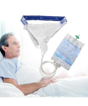 High-Quality Silicone Urine Collectors for Men - Durable Urine Catheter Bag for Pelvic Muscle Support | International Shipping Available - Buy Online on GoSupps.com