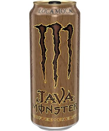Monster Energy Java Loca Moca 444mL Cans Pack of 12 - Buy Online on GoSupps.com