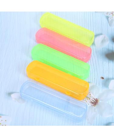 Buy 10 Pcs Portable Toothbrush & Toothpaste Holder Case Travel Storage Durable PP Bracket Perfect for International Shipping - Buy Online on GoSupps.com