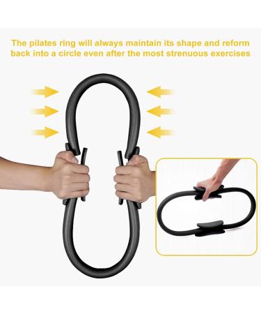 Buy Gaya Yoga Pilates Ring - Double Handle Fitness Circle for Strength Training & Fat Burning - Gymnastics Resistance Circle - Buy Online on GoSupps.com