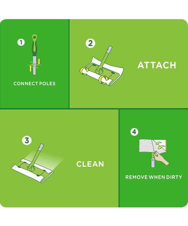 Swiffer Sweeper Dry Sweeping Pad Multi Surface Refills for Dusters Floor Mop Unscented 84 Count - Buy Online on GoSupps.com