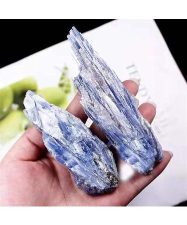 Collection 1pc 150g-230g Natural Rough Blue Kyanite Quartz Raw Stone for Specimen Decoration