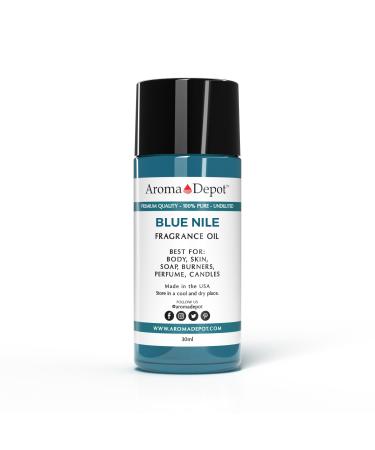 Aroma Depot 30ml. Blue Nile Roll-on Perfume/Skin Body Fragrance Oil. Our Interpretation Pure-Uncut. Add a Few drops to your Aromatherapy Diffuser.