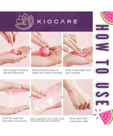 KIOCARE Body Scrub - Nourishing Exfoliator | Sugar Scrub for Radiant Skin | Exfoliate & Revitalize | International Shipping - Buy Online on GoSupps.com
