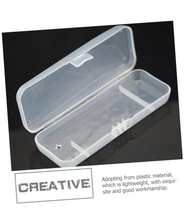 Minkissy 20 STK Razor Storage Box | Travel Case for Safety Razor | Protective Cover & Holder | 14.7x5.7cm Plastic Travel Bag | International Shipping Available - Buy Online on GoSupps.com