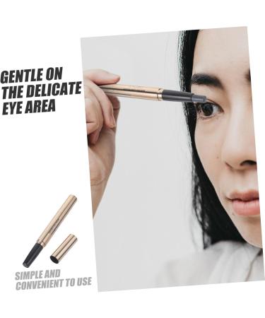 TOVINANNA Double Ended Eye Shadow Pen Eyeshadow Eye Makeup Brush Eye Shadow for Makeup Set Make up Plastic 1 count (Pack of 1) Black - Buy Online on GoSupps.com