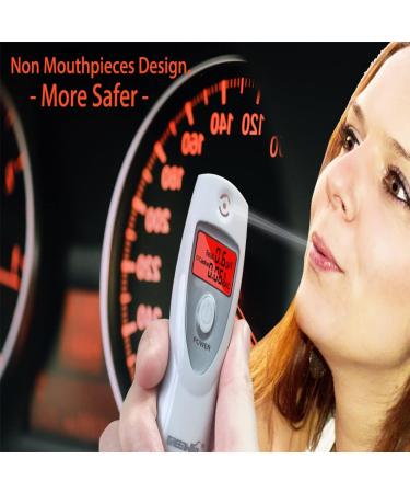Mini Home Breathalyzer for Alcohol Tester  Portable Personal Breathalyzer to Test Alcohol A Alcohol Detector Breathalizer to Calculator BAC Tracker White - Buy Online on GoSupps.com