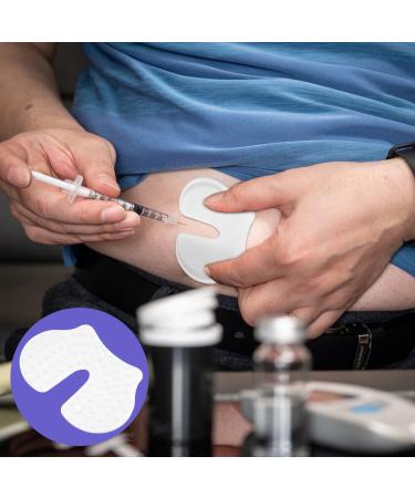 UPIQNG 4 Pcs Shot Pain Reducer Reusable Pain Relief Sheet Hurt Blocker Plastic Immunization Shooting Assist Shot Pain Blocks for Adults Kids White - Buy Online on GoSupps.com