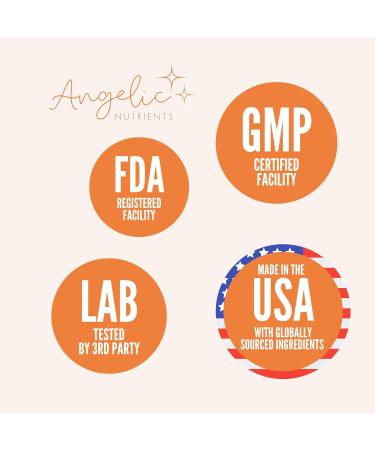 Magnesium Glycinate 830mg | 90mg Elemental Magnesium 90 Capsules High Absorption (Vegan Friendly Non Buffered Gluten Free Non-GMO) by Angelic Nutrients - Buy Online on GoSupps.com