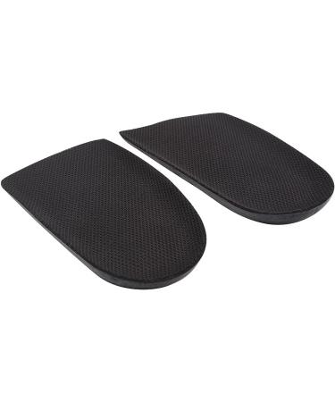 Footinsole Heel Cushion Height Insoles - Comfortable Mesh Black | Increase Height Instantly | Shoe Lifts for 1 Inch Gain - Buy Online on GoSupps.com