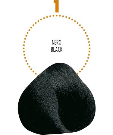  Compagnia Del Colore Compagnia Del Colore Professional Long-Lasting Hair Color Cream - Gentle Nourishing Moisturizing Protective Hair Dye - Orange Butter and Honey Black 1 100 ml - Buy Online on GoSupps.com