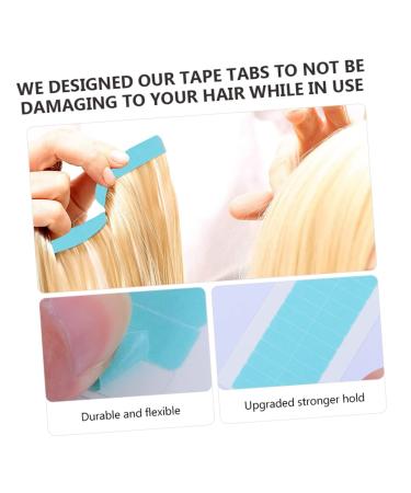 Angoily 6 Sheets double sided sticker double sided tape Adhesive strip Accessories wig adhesive tape patch hair extensions supplies pu water proof film Reissue block - Buy Online on GoSupps.com