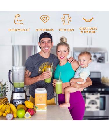 Sunwarrior Protein Classic Plus â€“ Natural Plant-Based Protein Powder 1.65 lb (750g) - Buy Online on GoSupps.com