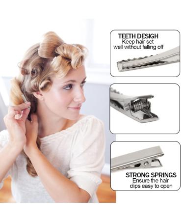 180 Pcs Alligator Hair Clips for Bows - 1.8 Inch Metal Clips for Hair Styling - Buy Online on GoSupps.com