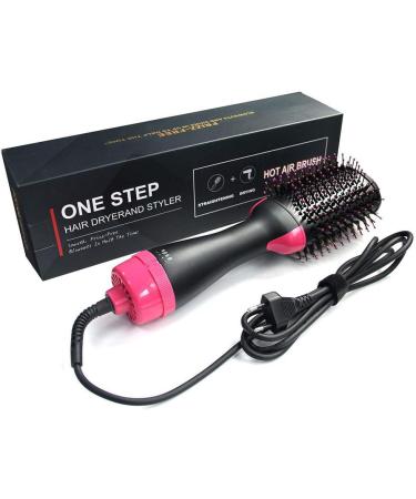 Multifunctional negative ion hair dryer hair dryer comb straight straight dual-use hair straightener hot air comb - Buy Online on GoSupps.com