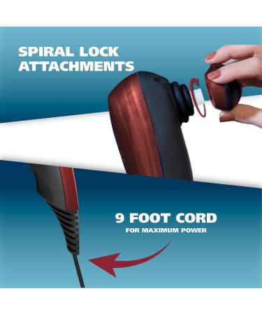 Wahl Deep Tissue Percussion Handheld Massager for Therapeutic Pain Relief - Buy Online on GoSupps.com