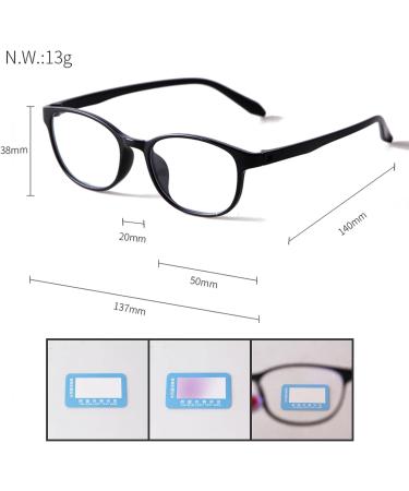 ADEWU Blue Light Filter Glasses - TR90 Lightweight Oval Gaming Glasses for Men & Women | Non-Prescription Computer Eyewear - Buy Online on GoSupps.com