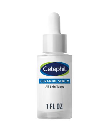 Cetaphil Ceramide Serum Hydrates and Restores Skin Barrier Formulated with Ceramides & Centella Asiatica Designed for Sensitive Skin Fragrance Free Dermatologist Tested 1oz