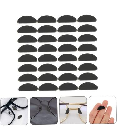 Marmerdo 18 Pairs Self-Adhesive Silicone Nose Pads for Glasses - Comfortable & Durable Black Pads for Sunglasses - 1.9x0.8x0.1cm - Buy Online on GoSupps.com