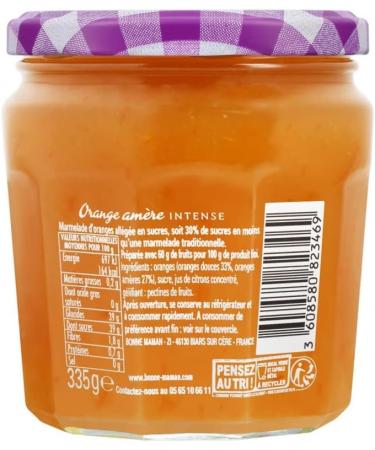 Bonne Maman Intense Bitter Orange 335G Pack of 4 - Buy Online on GoSupps.com