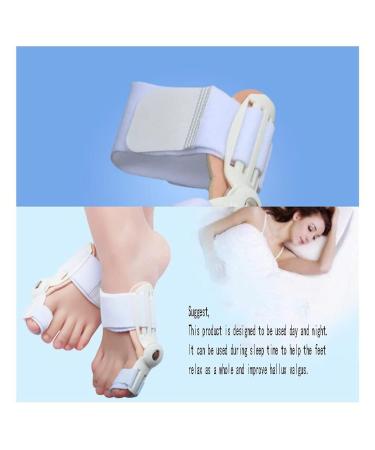 Bunion Corrector & Big Toe Straightener | Adjustable Hallux Valgus Relief | Breathable Foot Care Device with Silicone Pads - Buy Online on GoSupps.com
