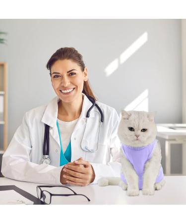 Avont Katzenbody | Post-Op Recovery Suit for Cats | Leak Protection | Lavender S | Ideal for Castration Spay Wound & Skin Disease Care - Buy Online on GoSupps.com