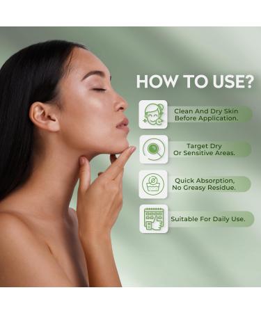 Emollient Cream for Dry Sensitive Skin | Moisturizer with Shea Butter & Squalane | Eczema Relief - 100 ml - Buy Online on GoSupps.com