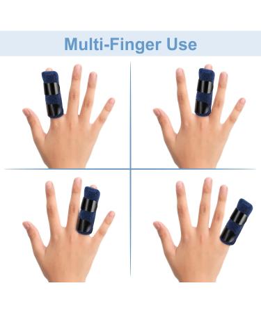 Adjustable Finger Splint & Corrector | Support for Fractures Sprains & Dislocations - International Shipping Available - Buy Online on GoSupps.com