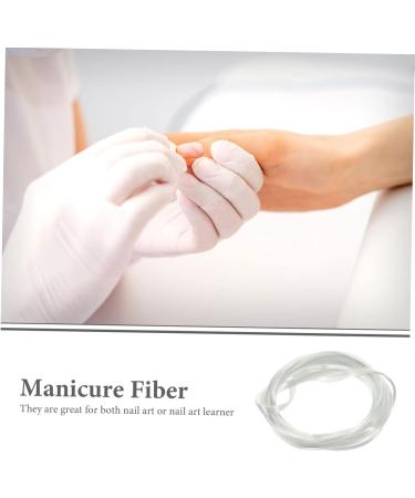 FRCOLOR 1 Silk Fiber Glassine Manicure Fiber Nail Extension Fiber Nail Length Tips False Nail Fiber Fiberglass Nail Silk Nail Salon Supplies Manicure Extension Fiber Square Uni Size 1 As Shown - Buy Online on GoSupps.com