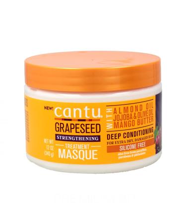 Cantu Grapeseed Treatment Masque 12 Ounce Jar