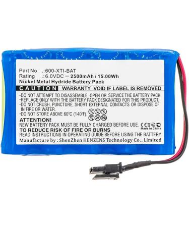 Synergy Digital Emergency Lighting Battery for GE Simon XTi - 6V 2500mAh Ni-MH Replacement for GE 600-XTI-BAT - Buy Online on GoSupps.com