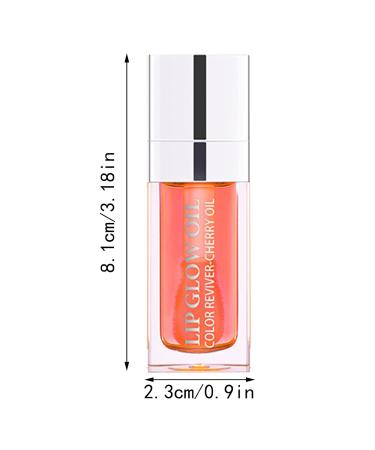 Hydrating Lip Oil | Moisturizing Lip Gloss & Plumper | Non-Sticky Long-Lasting Transparent Tinted Lip Oil for Reduced Lip Lines - Buy Online on GoSupps.com