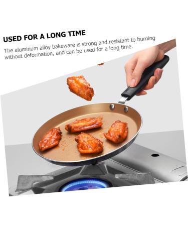 Zerodeko 1pc Maifan Stone Pan Halberd Pot Saucepan Butter Warmer Nonstick Flat Griddle Pan Frying Pan Skillet Nonstick Frying Pan Korean BBQ Frypan Steak Omelet Pan Aluminum Alloy - Buy Online on GoSupps.com