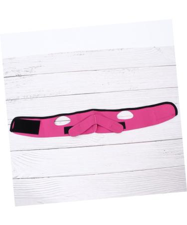 Beaupretty chin bandages v line chin face chin up face mask face lifting belt face v line strap strap slimming belt thin face strap to sleep thin face artifact 24.3x19cm Rosy - Buy Online on GoSupps.com