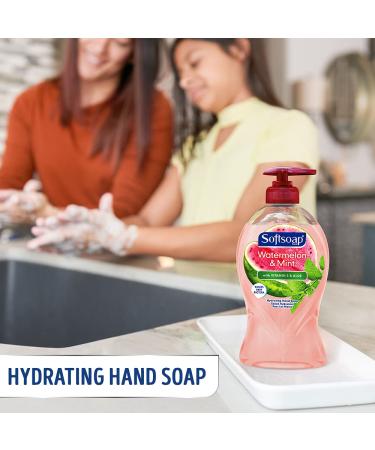 Softsoap Watermelon & Mint Moisturizing Liquid Hand Soap Pump - 11.25 oz (Pack of 6) - Buy Online on GoSupps.com