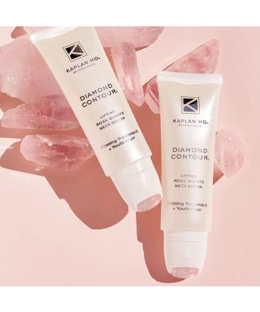 Buy Diamond Contour Lifting Rose Quartz Neck Serum - Anti-Aging & Skin Firming - International Shipping Available - Buy Online on GoSupps.com