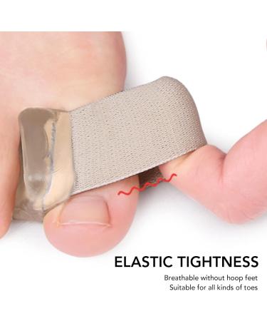 6 Pairs Elastic Toe Separator Set - Skin Friendly SEBS Belt, Reduce Pressure for Hammertoes - Ideal for Sports - Buy Online on GoSupps.com