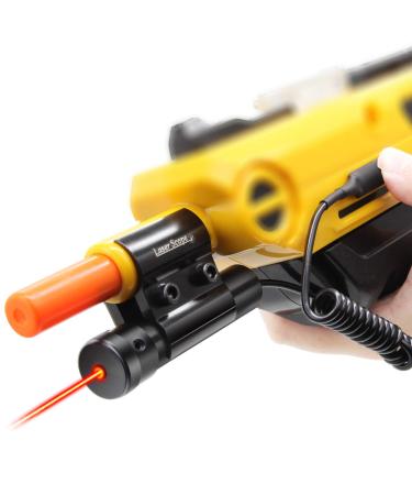 Insect Salt Gun Laser for Bug Salt 2.0 and 3.0, Insect Eradication Airsoft BB Pump Add-On Accessories