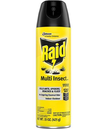 Raid Multi Insect Killer 15 OZ (Pack of 2) - Fast-Acting Pest Control Solution - Buy Online on GoSupps.com