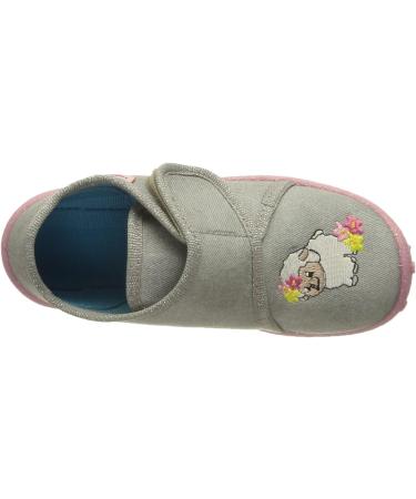Superfit Girl's Spotty Slipper 6 UK Child | Grey White 2030 - Buy Online on GoSupps.com
