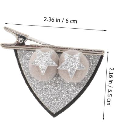 ibasenice 4 Pairs Cat Ears Girl Hair Accessories Barrette Cat Ears Cat Ears Hair Barrette Hair Clips Hair Styling Accessories Cat Cosplay Hair Barrette - Buy Online on GoSupps.com