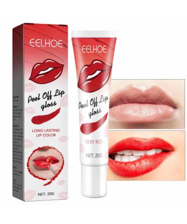 Raxove Raxove Peel Off Matte Lip Gloss - Magic Color - Non-Stick - For Women and Girls