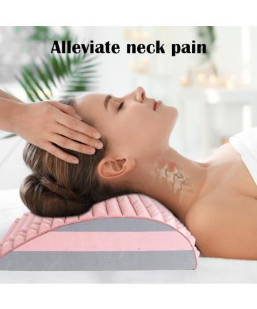 Neck and Back Extensor - euSWA Back Stretcher for Relaxation & Yoga - Pink Lumbar Spine Support & Stretching Aid - Buy Online on GoSupps.com