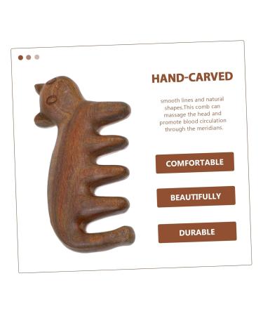 CLISPEED 3 Pcs Green Sandalwood Comb Massager Set | Kitten Hair Tool & Meridian Massage Comb | Ideal for Pet Grooming - Shop Now! - Buy Online on GoSupps.com