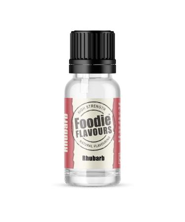 Rhubarb Natural Flavouring 15ml - Foodie Flavours Rhubarb 15 ml (Pack of 1)