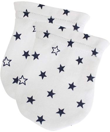 Newborn Baby Hat and Mittens Set - 5pcs Cotton Hats & Gloves for Boys and Girls 0-6 Months (Black) - Buy Online on GoSupps.com