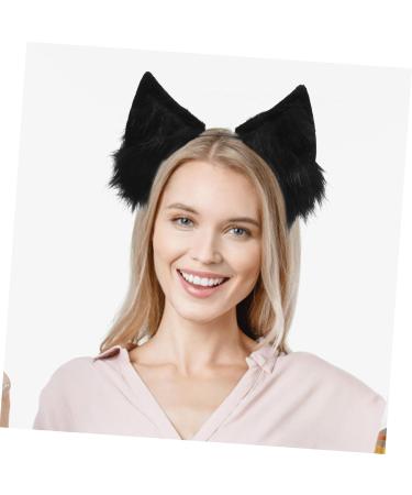 minkissy 1 Set Headbands Hair Ties Hair Bands Cat Ears Headband Tail Prop Cute Headband Cat Costume Animal Fabric Cosplay - Buy Online on GoSupps.com